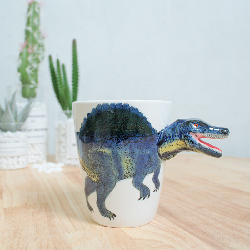 3D Hand-Painted Ceramic Animal Cup