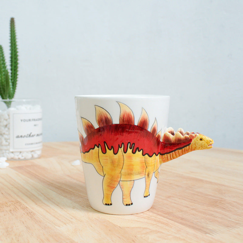 3D Hand-Painted Ceramic Animal Cup