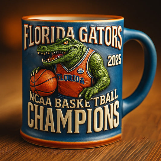 Florida Gators Men's Basketball  Champions Mug