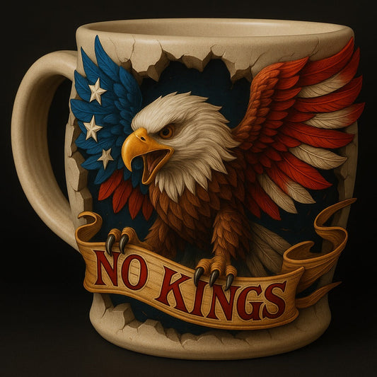 American Flag Patriotic Coffee Mug